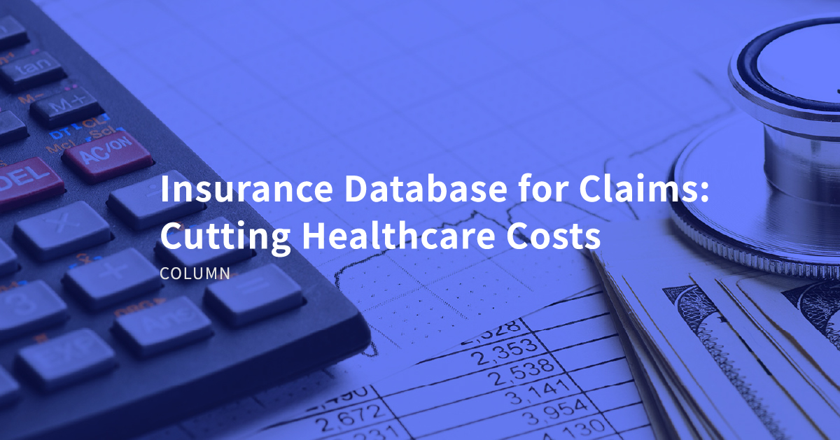 Insurance Database for Claims: Cutting Healthcare Costs | MDV RWD insight